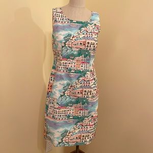 Talbot’s Scenic Village Shift Dress